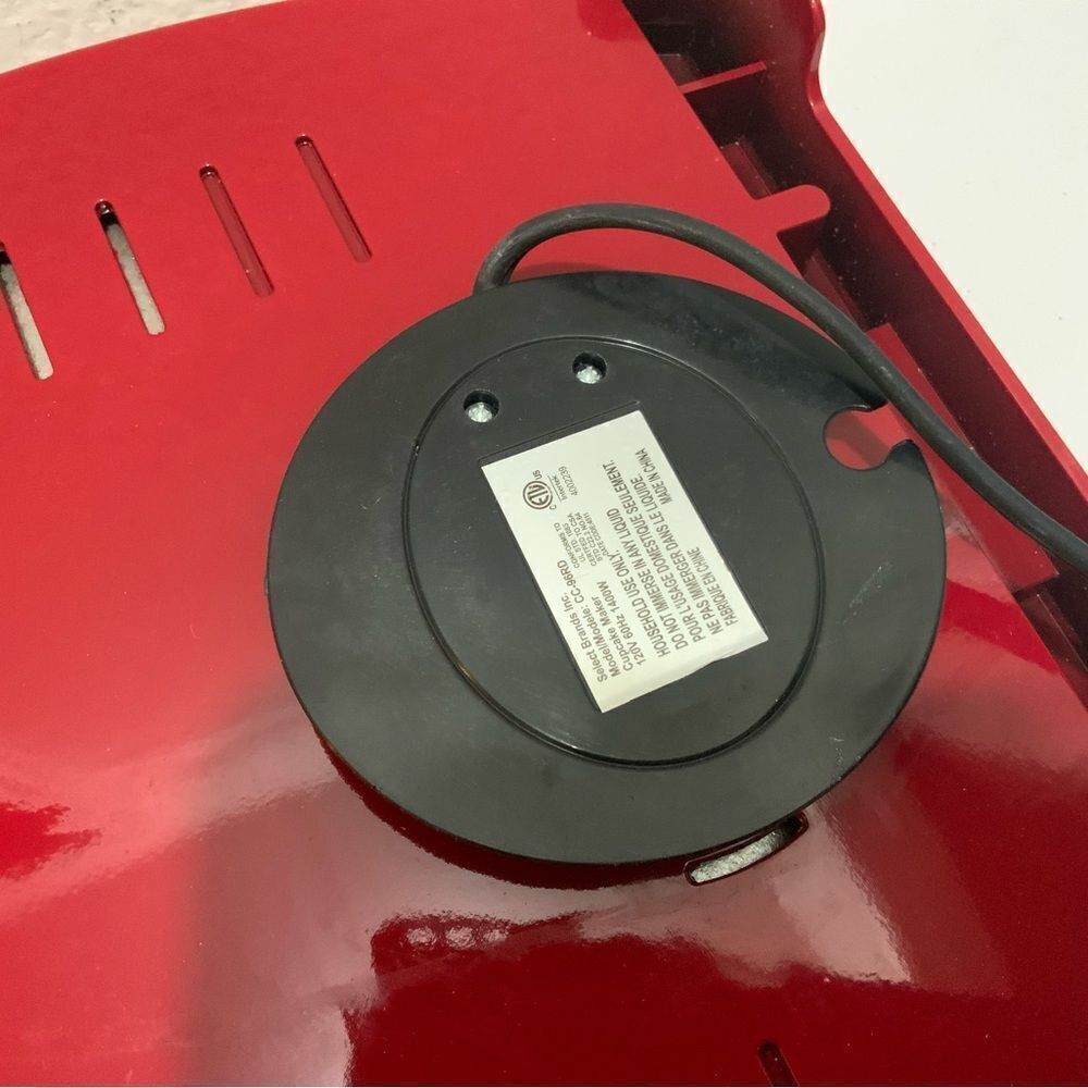 The Original Babycakes Cupcake Maker CC-96RD Non Stick Coating Red - Picture 4 of 6